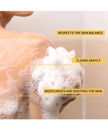  bee nature Bee Nature - Cocoon Shower Gel - Organic Honey - Cleanse and Moisturize - 100% Natural - Soap-Free - 200ml - Buy Online on GoSupps.com