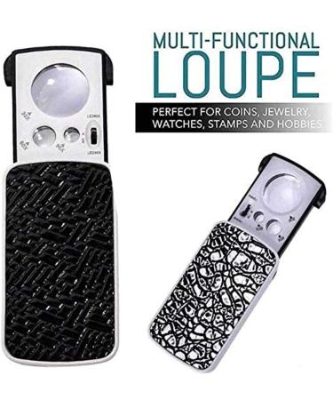 Magnifying Glass Hand-held Magnifying Glass with Light 30/60/90 Times Crafts high-Magnification Holding Magnifying Glass Portable Magnifier - Buy Online on GoSupps.com