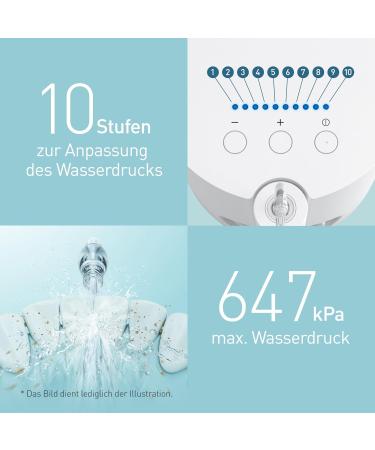 Buy Panasonic Ultra Sonic Stream EW1611W503 Mouth Shower - Electrical Interdental Cleaner with Charging Station (White) - International Shipping Available - Buy Online on GoSupps.com