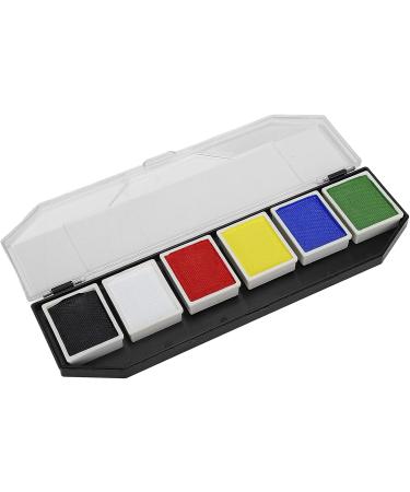  Ghzste Face Paint Palette Body Paint Kit Water Soluble Safe Halloween Makeup 60g for Face and Body Painting Festivals Parties One Paint - Buy Online on GoSupps.com
