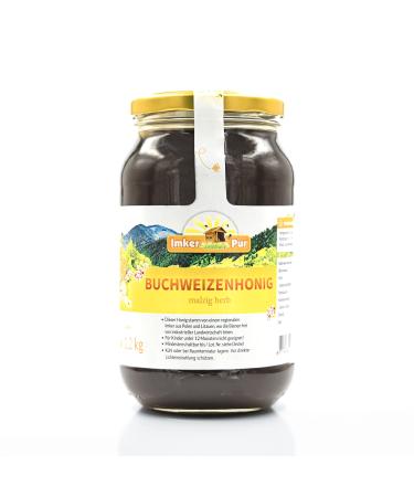 Miel de sarrasin d'ImkerPur 1200 g fil froid fort et acidul avec une forte note c r ali re