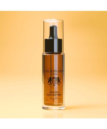 HighBorn London Organic Age-Defying Facial Oil - Anti Aging Facial Oil for Women w/Vitamin E Vitamin A Vitamin C & Pomegranate Seed Oil - Buy Online on GoSupps.com