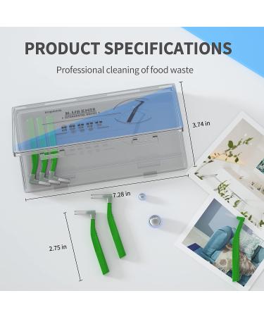 OUMJCING Interdental Brush - Angle Dental Brush Cleaner for Tight Teeth | Tooth Cleaning Tool with Portable Case - Buy Online on GoSupps.com