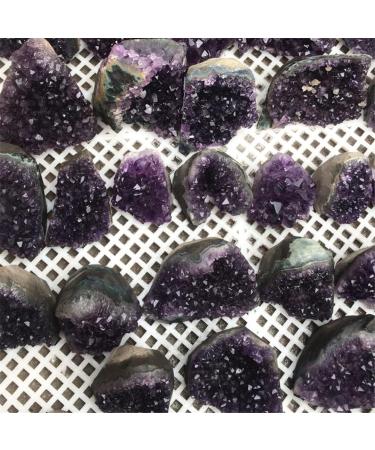 Amethyst Crystals Natural Amethyst Geode Quartz Cluster Crystal Specimen 1pcs JIZTGEDM (Size : 200-300g) - Buy Online on GoSupps.com