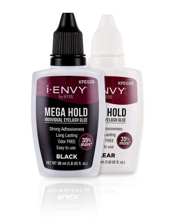 i Envy by KISS Mega Hold Individual Eyelash Adhesive Glue Black - KPEG08 - Buy Online on GoSupps.com
