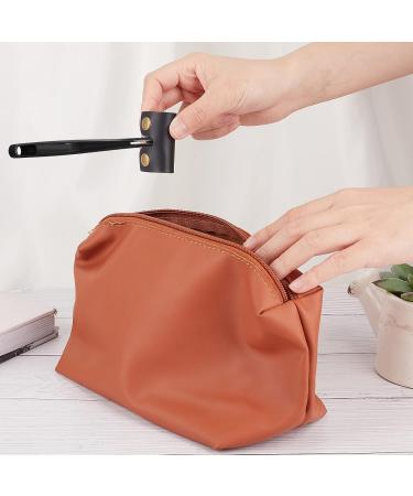 Amijoux Leather Razor Plane Cover | Double Edge Safety Razor Blade Guard & Travel Sheath | Essential Accessories for Safe Shaving - Buy Online on GoSupps.com