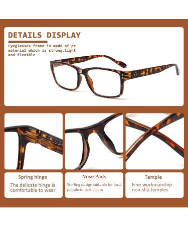 JOSCHOO 5 Pack Blue Light Blocking Reading Glasses for Women & Men - Anti Eyestrain Multicolor Readers 3.5x - Buy Online on GoSupps.com