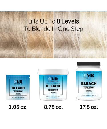 VR Blue Bleaching Hair Powder - Extra Strength Lightener & Toner by Cocohoney - Made in Italy (500g) - Buy Online on GoSupps.com