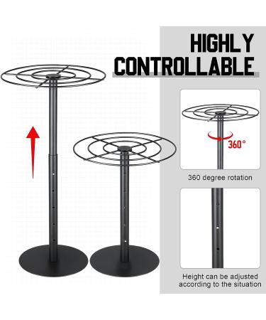 Shimeyao Rotating Medal Holder Display Stand - Hold 45+ Medals for Basketball, Running & Sports Races - Buy Online on GoSupps.com