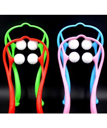 Neck Massager - Automatic & Manual Pressure Point Relief for Muscle Pain | Ideal for Family & Office Use - Buy Online on GoSupps.com