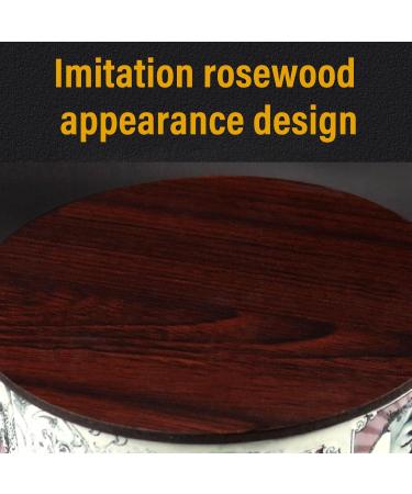 Scissors Storage Holder Wood Storage Box for Scissors Comb Large Capacity Round Scissors Organizer for Hairdresser Barber Tool Storage Box - Buy Online on GoSupps.com