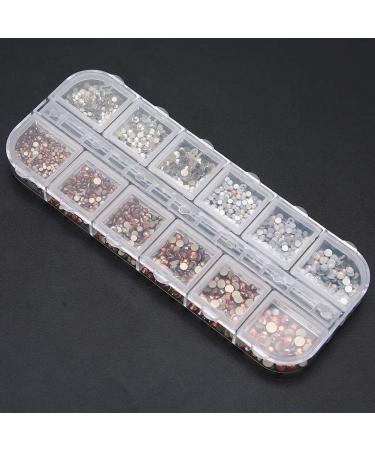Nail Rhinestones Nail Art Rhinestones Nail Art Tool Nail Rhinestones Nail Art Learners Nail Decoration Nail Art Accessory Nail Salons(Rhinestone 8#) - Buy Online on GoSupps.com