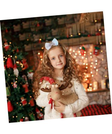 Beaupretty Elegance Kids bow hairpin bow hair tiara crown hair bow hair clips pink kids ribbon bows clips side hair barrettes hair bows for girls kids bows little girl bride Ribbon Graceling - Buy Online on GoSupps.com