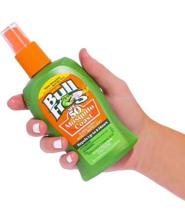 Bullfrog Mosquito Coast Bug Spray Insect Repellent + Sunscreen SPF 50 - 4.7 fl oz Pump Spray - Buy Online on GoSupps.com