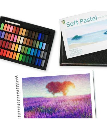 HA SHI Soft Chalk Pastels 64 Colors - Non-Toxic Drawing Media for Artists and Kids - Buy Online on GoSupps.com