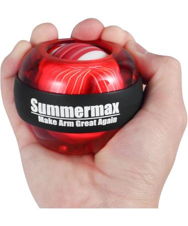 Summermax Auto-Star Wrist Power Gyroscopic Ball - Wrist Strengthener and Forearm Exerciser - Buy Online on GoSupps.com