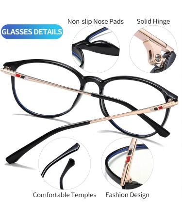 Joopin Blue Light Filter Glasses for Men & Women | Stylish Computer Gaming Glasses with Blue Light Protection - Buy Online on GoSupps.com