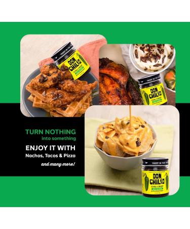 Don Chilio Chile Crisp - Crunchy Sliced Jalapenos in Hot Seasoned Oil - Mild Flavor- 0 Carb Keto Friendly - Versatile Topping, Sauce, or Salsa Alternative - Buy Online on GoSupps.com
