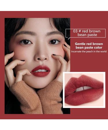 Hhseyewell Long Lasting Velvet Matte Lipstick - Moisturizing & Non-Stick Cup Lip Gloss for All Skin Types | White Square Tube Lipstick - One Size - Buy Online on GoSupps.com