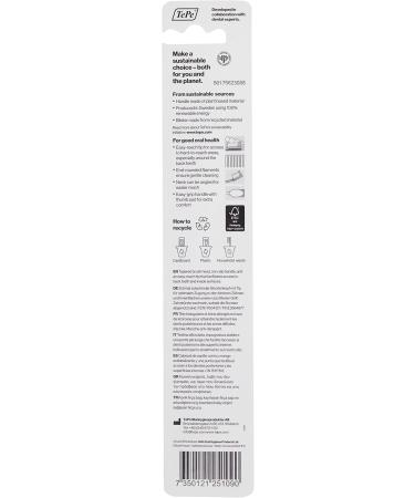 TEPE Nova Medium Toothbrush for Teenagers & Adults - Ergonomic Non-Slip Handle | 1 Pack - Buy Online on GoSupps.com