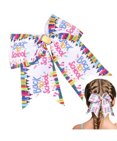 Bow Hair Clips for Girls Back to School Girls Hair Barrettes Cute Portable Hair Pins Decorative Barrettes for Daily Life Travel School Parties