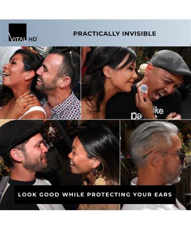 VITAL HD High Fidelity Concert Ear Plugs with Acoustic Technology - Invisible & Comfortable for Musicians, DJs, Music Festivals - Premium Gift Box - Buy Online on GoSupps.com