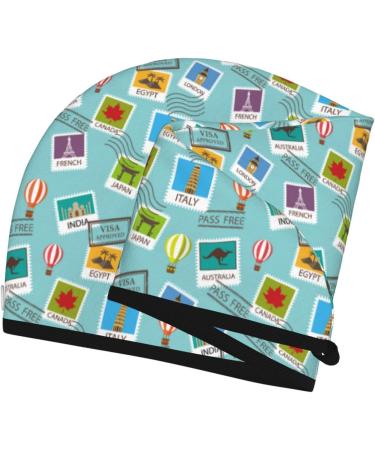 Hair Towel Wrap - Quick Drying Turban for Travel | Hair Drying Towel with Button - Perfect for Fast Hair Care - Buy Online on GoSupps.com