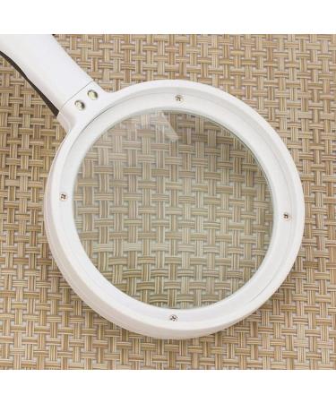 Portable Magnifier 3 Times Handheld with LED Light Reading Black and White Handle Glass Material Full of Stars - Buy Online on GoSupps.com