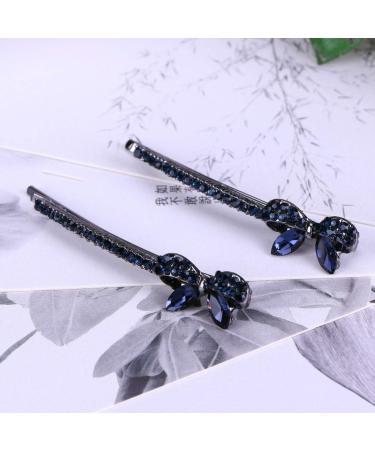minkissy 4 Pairs Flower Hair Clips for Women Fancy Hair Clips Rhinestone Hair Clips Hair Barrettes for Women Bridal Side Hairpin Girls Hairpin Wedding Hairpin Crystal Side Clip Bride - Buy Online on GoSupps.com