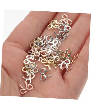 Healeved 1 Nail Art Accessories Decor Rhinestones Flatback Nail Charms Bowknot Nail Art Charms Metal Nail Charms Nail Studs Alloy Nail Rivets Nail Art Studs 3d Manicure Nail Drill 13X7X1cm As Shown - Buy Online on GoSupps.com