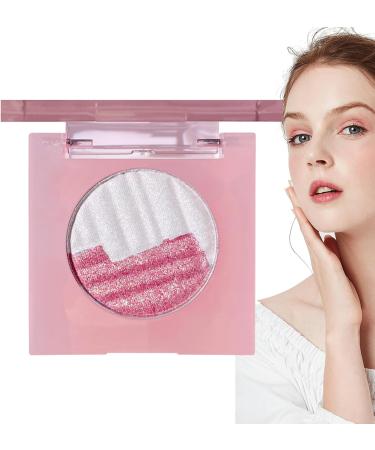 Highlighter Eyeshadow Phantom Makeup Palette Powder Eyeshadow - Long-Lasting Highlighting 2-Color Eye Makeup Powder Palette for Eyelids Lip Kagrote S20 - Buy Online on GoSupps.com