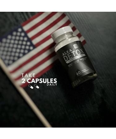 AlkaDetox Binder Tablet with Fiber chlorella/Chlorophyll, Liver & Gut Detox Cleanse, Colon and Toxin Flush. glycine and Dandelion Root and salud, Pure no fillers. 60 Capsules. - Buy Online on GoSupps.com