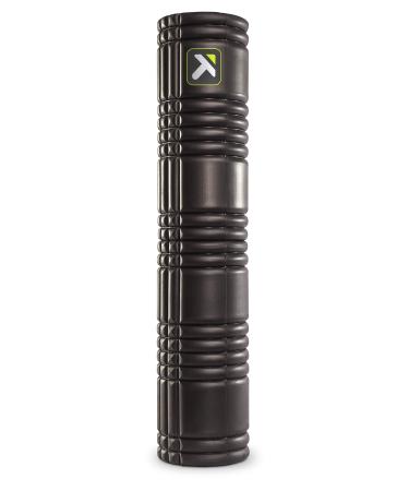 TriggerPoint GRID Patented Multi-Density Foam Massage Roller (Back, Body, Legs) for Exercise, Deep Tissue and Muscle Recovery - Relieves Muscle Pain & Tightness, Improves Mobility & Circulation (26") Black