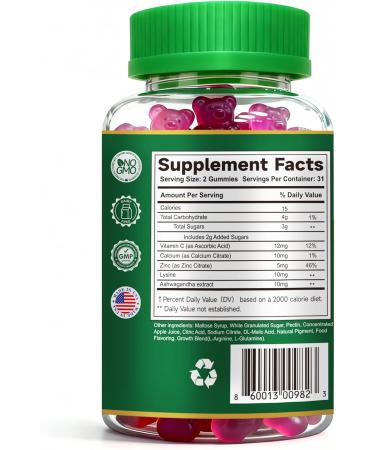 PRETANT- Growth Gummies (Grape) Natural Growth & Development Supplement for Kids & Teens - Vitamin C Calcium & Ashwagandha - Bone Strength Vitamins - Picky Eater Vitamin for Kids - Ages 5+ 62 Count (Pack of 1) - Buy Online on GoSupps.com