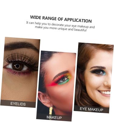  Didiseaon Didiseaon 80 Pairs Eyeliner Glitter Stickers Stich Stickers Eyelid Line Stickers Eyelid Line Stickers Eye Shadow Double Eyelid Tape - Buy Online on GoSupps.com