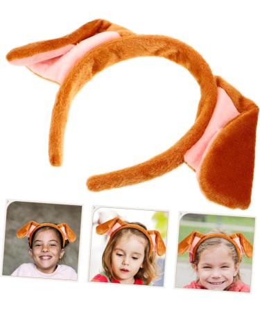 Beatifufu 1pc Puppy Headband Cartoon Hairband Lovely Headdress Lovely Hair Hoop Cartoon Headband Cloth Headdress Hair Loop Cosplay Hairband Cosplay Head Decor Dog Ears Headband - Buy Online on GoSupps.com