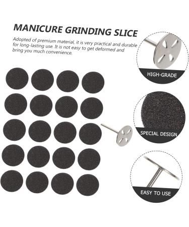 FOMIYES 3 Sets Nail Polishing Sheets Manicure Grinding Slice Sandpaper Disc Power Tool Electric Tools Nail Disc Bit Foot Electric Grinding Accessories Manicure Accessory Wafer Disk - Buy Online on GoSupps.com