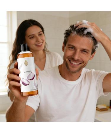 Onion Rosemary Shampoo Shampoing Biotine Oignon Romarin Shampoings Naturels L'huile Oignon Romarin Pour Pousse Des Cheveux Hydratant Nourrissant Shampoings Biotine Pousse Des Cheveux - Buy Online on GoSupps.com