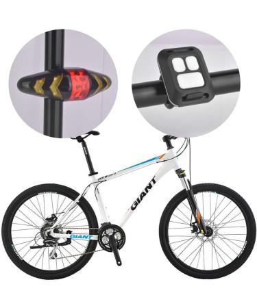 OTYTY Bike Tail Light with Turn Signals | USB Rechargeable LED Safety Light for Mountain and Road Bikes - Buy Online on GoSupps.com