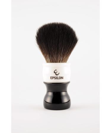 Epsilon shaving brush white and black 54/26 mm standard nico