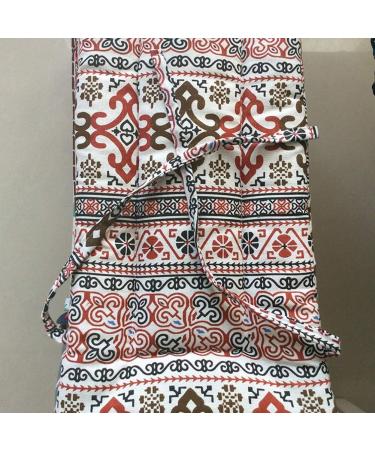 Comfortable 2 or 3 Seater Bench Mat Non-Slip Garden Bench Cushion with Fixing Ties Stylish Beautiful Printed Seat Cushion for Garden Chair - Buy Online on GoSupps.com