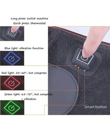 Swagyu Breathable Lumbar Support Belt - Infrared Heat & Vibration Massage for Fat Burning & Posture Correction | International Shipping Available - Buy Online on GoSupps.com