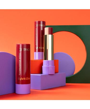 cosnova Catrice Generation Joy Blushlighter Stick blush no C02 red express result radiant vegan oilfree perfumefree alcoholfree individually packed 85 g C02 Make Me Blush 85 g 1er Pack - Buy Online on GoSupps.com