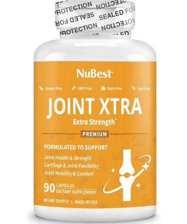 Joint Xtra Advanced Support Supplement - Joint Strength Formula with Glucosamine Chondroitin Turmeric MSM & Boswellia for Joint & Cartilage Health Flexibility Mobility & Comfort (Pack of 3) - Buy Online on GoSupps.com