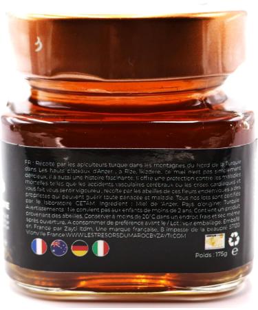 Miel d Anzer Turc 175g Rare et Unique 100% Naturel R colt dans la R gion de la Mer Noire - Buy Online on GoSupps.com