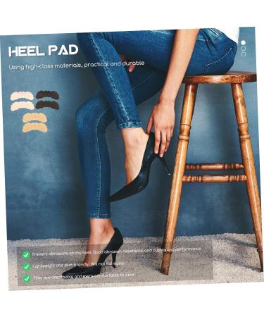 3 Pairs Non-Slip Heel Grips for Ladies Shoes | Cushions & Inserts for Too Big Heels | Assorted Colors - Comfort & Fit - Buy Online on GoSupps.com