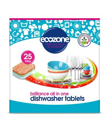 Ecozone Dishwasher Tablets (25 tablets) 25 Tabs