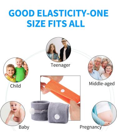 10 Pairs Motion Sickness Relief Bands for Children - Jane Choi Wristbands for Kids & Adults - Sea, Car, Airplane & Pregnancy Nausea Bracelets - Pack of 1 - Buy Online on GoSupps.com
