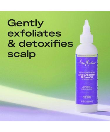 SheaMoisture Anti-Dandruff Pre-Wash with Apple Cider Vinegar & Shea Butter - 4oz - Buy Online on GoSupps.com