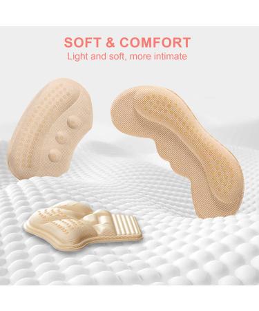Heel Cushion Grip | Anti-Slip Pads for Shoes | 4 Pairs Self-Adhesive Insoles | Blister Protectors for Men & Women - Buy Online on GoSupps.com